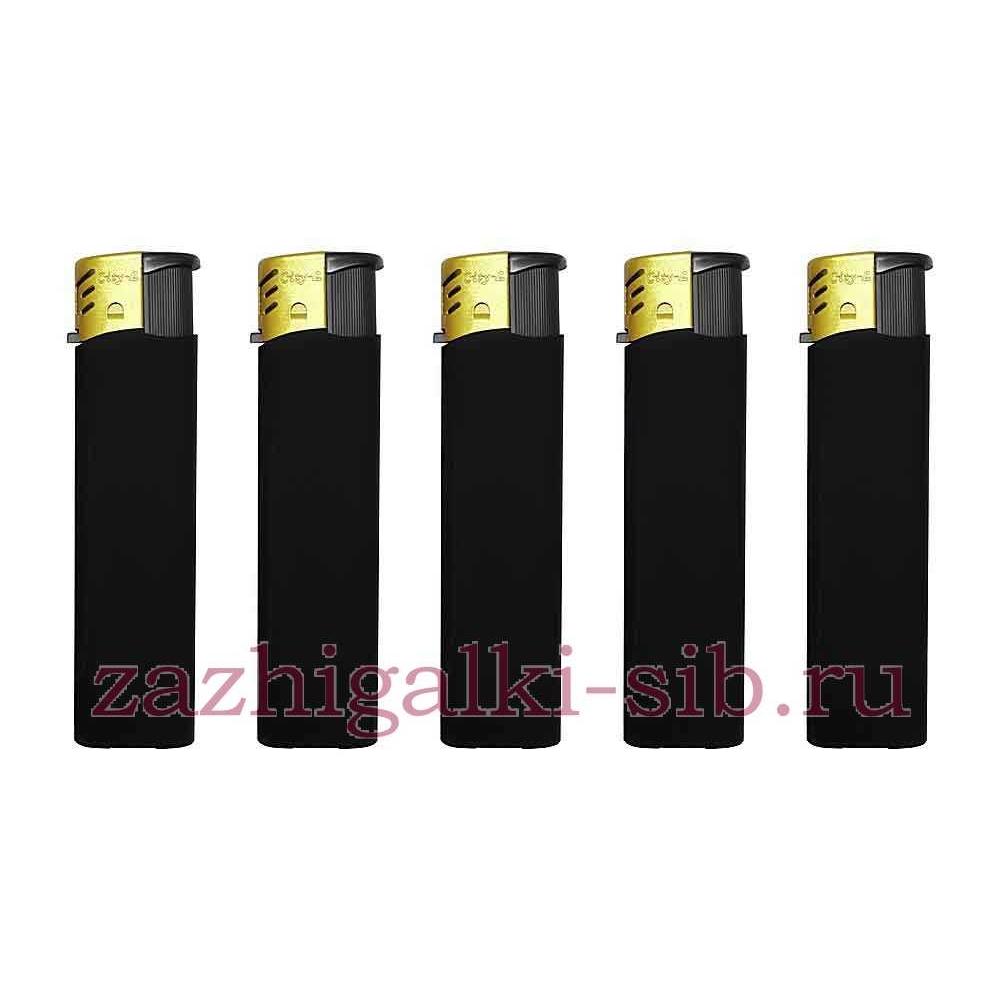 Пьезо City-L 01 (04) (свеча черн с золотом ) 1*50*200